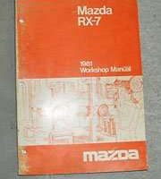 1981 Mazda RX-7 Workshop Service Manual