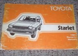 1981 Toyota Starlet Owner's Manual