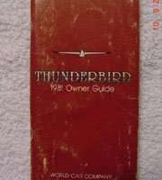 1981 Ford Thunderbird Owner's Manual