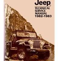 1983 Jeep Truck Technical Service Manual