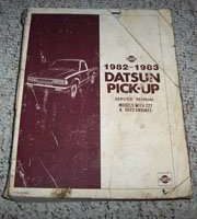 1983 Datsun Pick-Up Service Manual