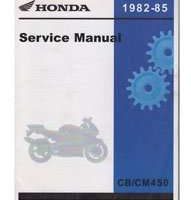 1983 Honda CB450 & CM450 Motorcycle Service Manual