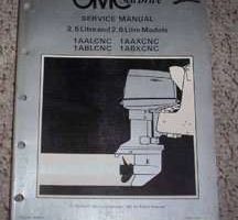 1982 OMC Sea Drive 2.5L & 2.6L Service Manual