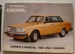 1982 Volvo 240 Diesel Owner's Manual