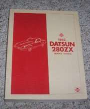 1982 Datsun 280ZX Shop Service Repair Manual