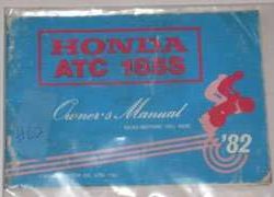 1982 Honda ATC 185S ATV Owner's Manual