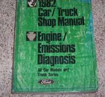 1982 Lincoln Town Car Engine/Emission Diagnosis Service Manual