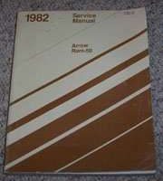 1982 Dodge Ram 50 Service Manual