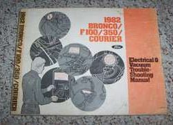 1982 Ford F100/350, Bronco & Courier Electrical & Vacuum Troubleshooting Wiring Manual