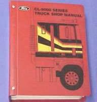 1982 Ford CL-9000 Truck Service Manual