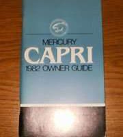 1982 Mercury Capri Owner's Manual