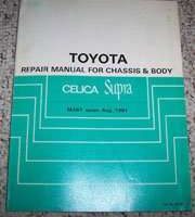 1982 Toyota Celica Supra Chassis & Body Service Manual