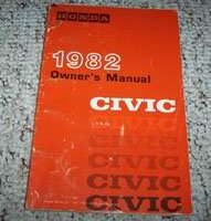 1982 Honda Civic Owner's Manual