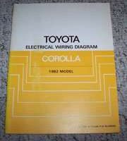 1982 Toyota Corolla Electrical Wiring Diagram Manual