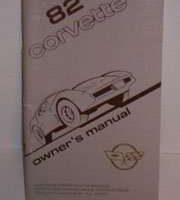 1982 Chevrolet Corvette Collectors Edition Owner's Manual