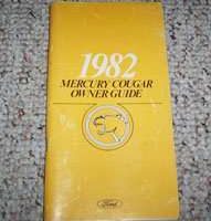 1982 Mercury Cougar Owner's Manual