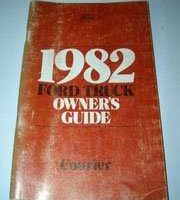1982 Ford Courier Owner's Manual