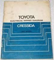 1982 Toyota Cressida Electrical Wiring Diagram Manual