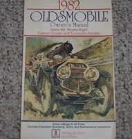 1982 Oldsmobile Delta 88, Custom Cruiser, Ninety-Eight & Toronado Owner's Manual
