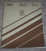 1982 Chrysler Cordoba Engine Performance Service Manual