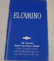 1982 Chevrolet El Camino Owner's Manual