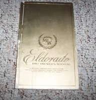 1982 Cadillac Eldorado Owner's Manual