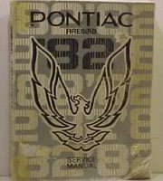 1982 Pontiac Firebird & Trans Am Service Manual