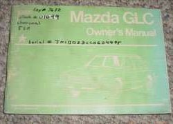 1982 Mazda GLC Owner's Manual