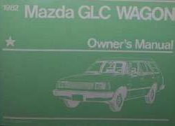 1982 Mazda GLC Wagon Owner's Manual