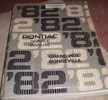 1982 Pontiac Grand Prix & Bonneville Service Manual