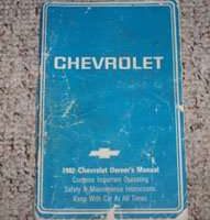 1982 Chevrolet Impala, Caprice Owner's Manual