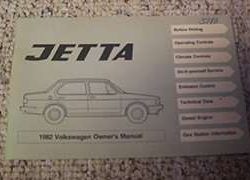 1982 Volkswagen Jetta Owner's Manual