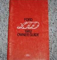 1982 Ford LTD & Country Squire Owner's Manual