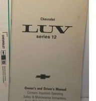 1982 Chevrolet LUV Series 12 Owner's Manual