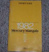 1982 Mercury Marquis Owner's Manual