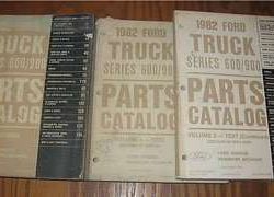 1982 Ford Medium Duty Truck 600-900 Parts Catalog