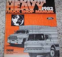 1982 Ford B-Series Truck Engine Service Manual