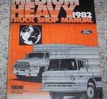 1982 Ford C-Series Truck Engine Service Manual