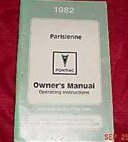 1982 Pontiac Parisienne Owner's Manual