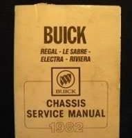 1982 Buick Regal, LeSabre, Electra, Riviera Service Manual