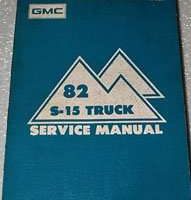 1982 GMC S-15 Truck & Jimmy Service Manual