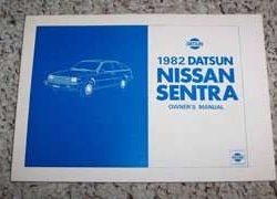 1982 Nissan Sentra Owner's Manual