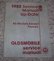 1982 Oldsmobile Delta 88 Service Manual Up-Date