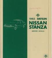 1982 Nissan Stanza Service Manual