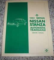 1982 Datsun Nissan Stanza Automatic Transaxle Service Manual