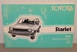 1982 Toyota Starlet Owner's Manual