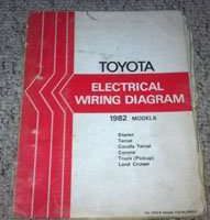 1982 Toyota Starlet Electrical Wiring Diagram Manual