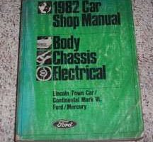 1982 Ford LTD & Country Squire Body, Chassis & Electrical Service Manual