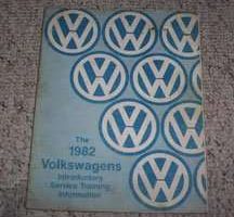 1982 Volkswagen Rabbit Service Training Manual