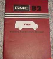 1982 GMC Vandura & Rally Owner's Manual